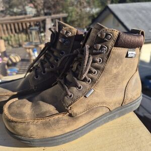 Lems Boulder Boot Waterproof Mens Size 8 Weathered